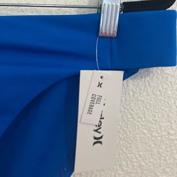 NWT-Hurley Max Solid Full Tab Side- Royal Blue- Bikini Bottom- Size XL - Picture 4 of 11
